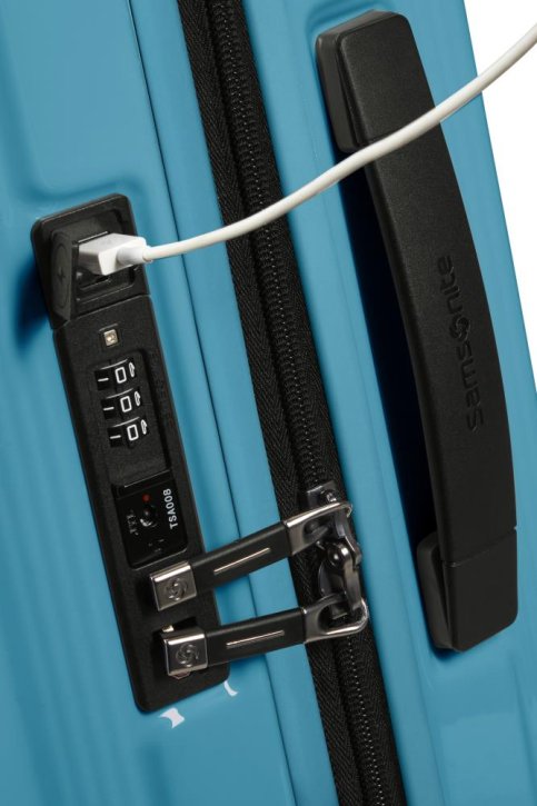 Samsonite NUON Spinner 55/20 exp. metallic ocean blue